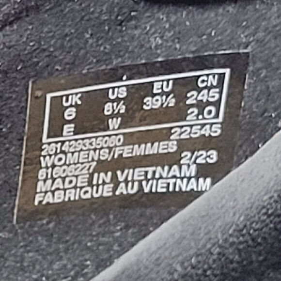 Clarks Collection Loafer Shoes Womens 8.5 W Black Leather Juliet Palm Slip On - Picture 12 of 14